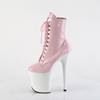 Pleaser - FLAMINGO1020 Bottes de plateforme, Pole dance chaussures - Rose/Blanc Product image